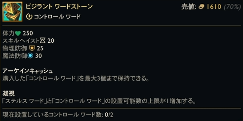 ビジライトワードストーンの説明